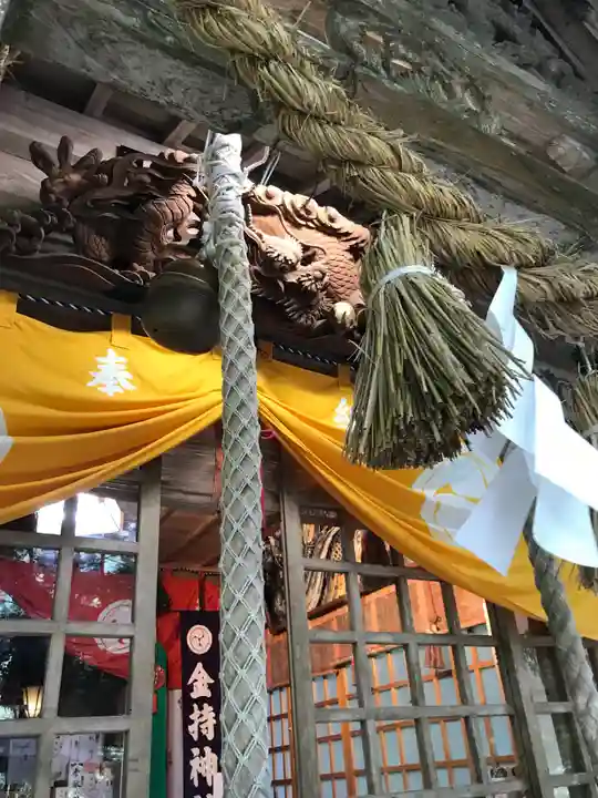 金持神社の本殿・本堂