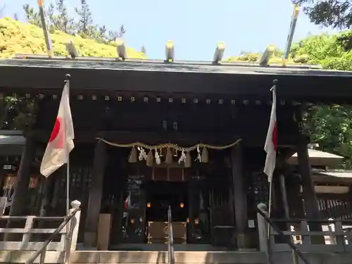 用賀神社の本殿・本堂