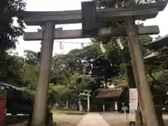 雪ケ谷八幡神社の鳥居