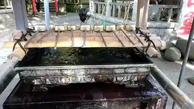 海南神社の手水舎