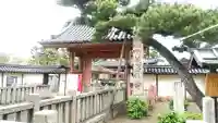 葛井寺の山門・神門