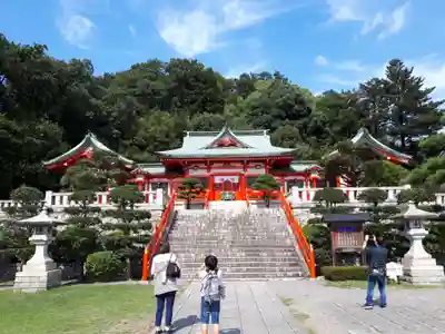 足利織姫神社の本殿・本堂