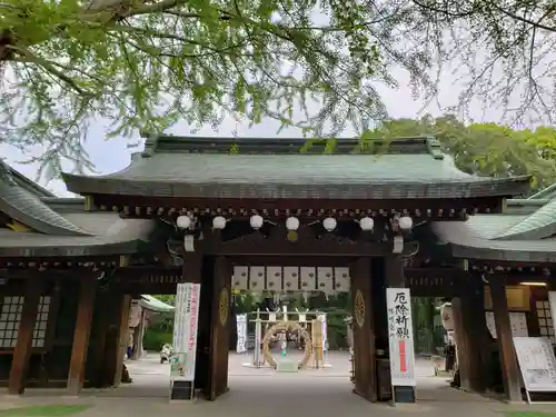 大宮八幡宮の山門・神門