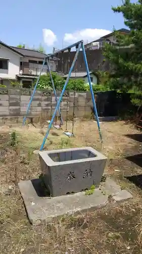 津之神社の手水舎