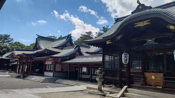 福山八幡宮の本殿・本堂