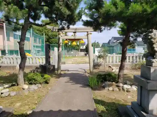 大坪神社の鳥居