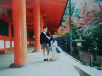 春日大社の七五三参