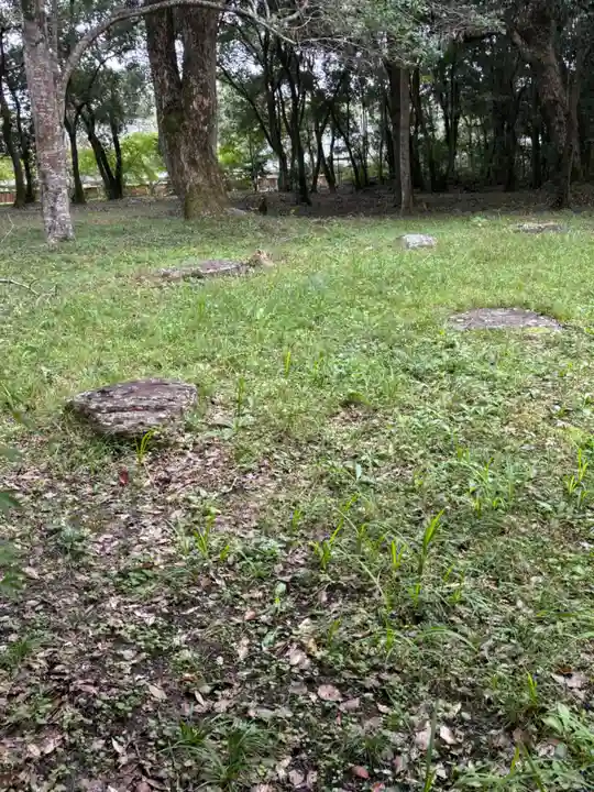 宇佐宮弥勒寺跡の庭園