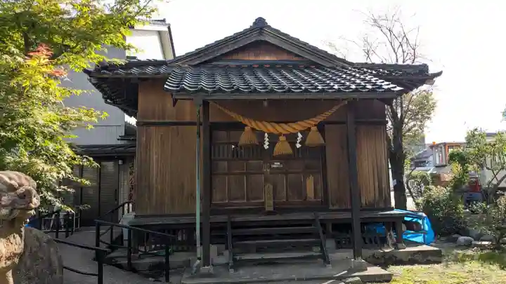 西之神祠の本殿・本堂