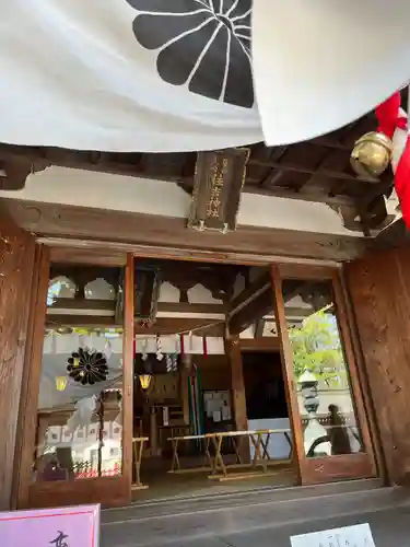 住吉神社の本殿・本堂