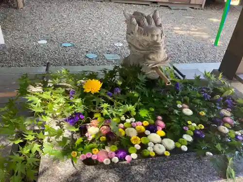 滑川神社 - 仕事と子どもの守り神の手水