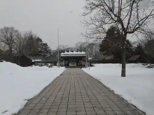 札幌護國神社の庭園