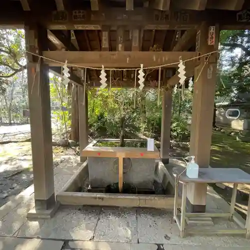 赤坂氷川神社の手水舎