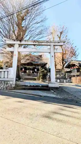 滝野川八幡神社の鳥居