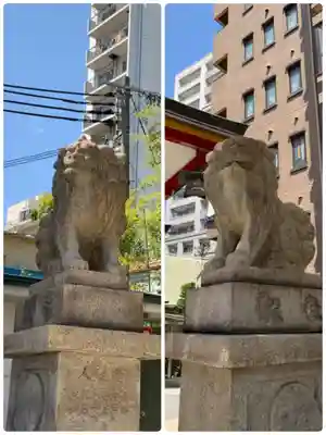 二宮神社の狛犬