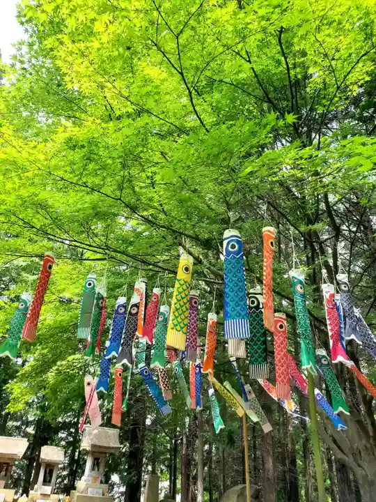 滑川神社 - 仕事と子どもの守り神(福島県)