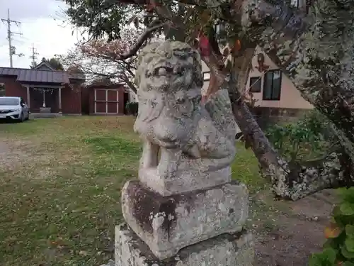 蛭子神社（中島）の狛犬