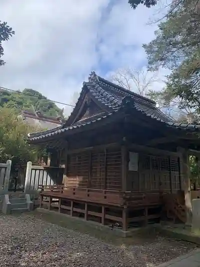 湖山神社の本殿