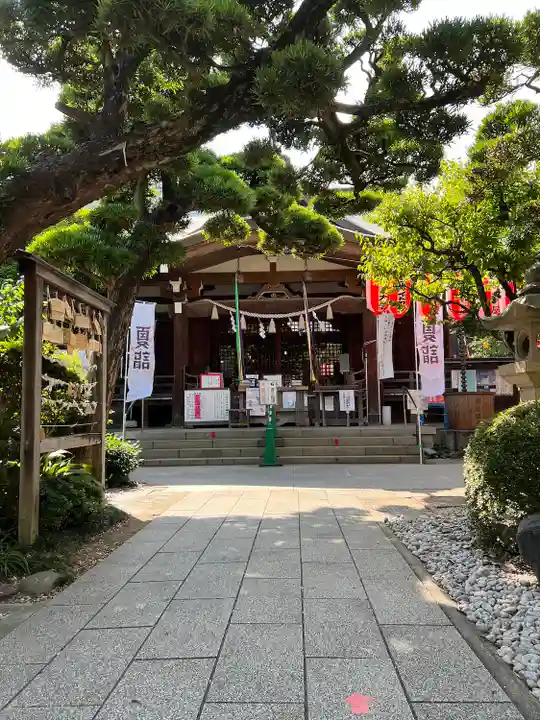 鳩森八幡神社の本殿・本堂