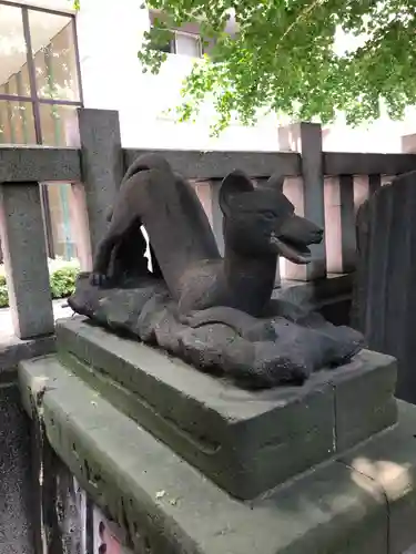 小野照崎神社の狛犬