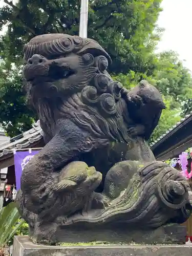 蛇窪神社の狛犬