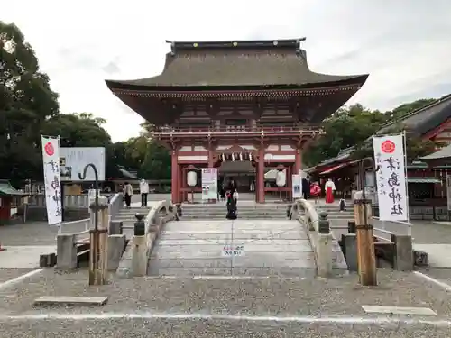 津島神社の山門・神門