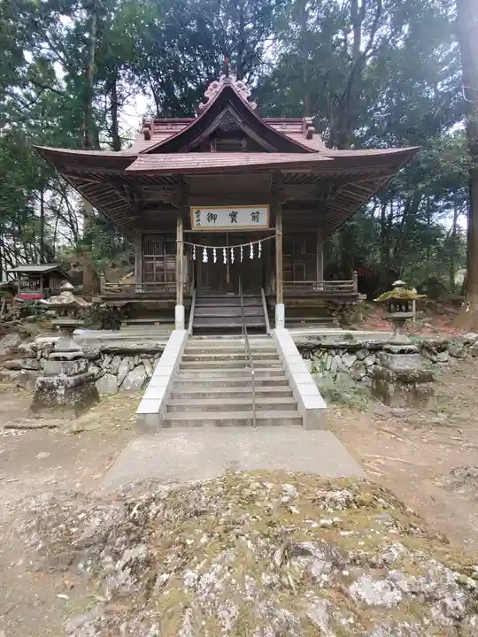 姥宮神社の本殿・本堂