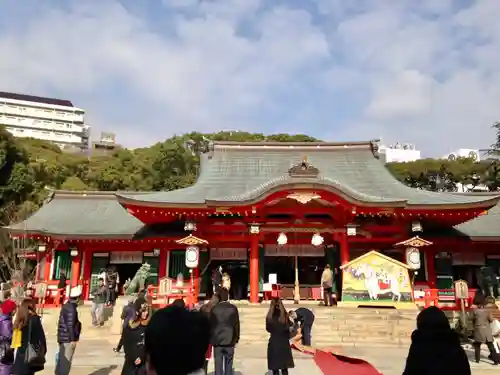 生田神社の本殿・本堂