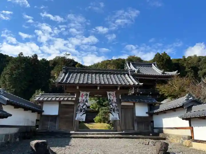 禅幢寺の山門・神門
