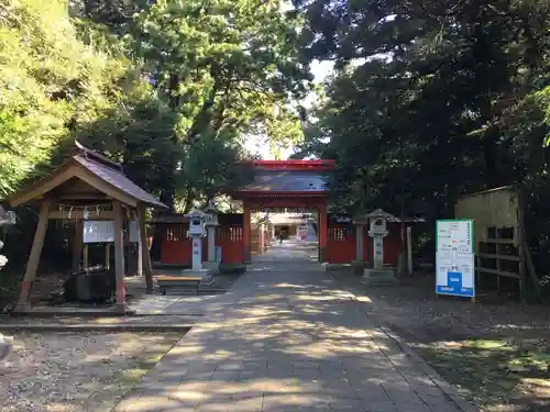 息栖神社の山門