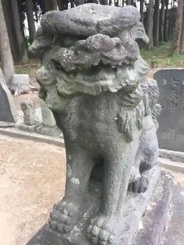 八幡神社の狛犬