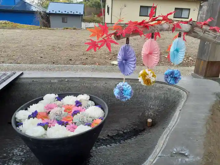 鹿島台神社の手水舎