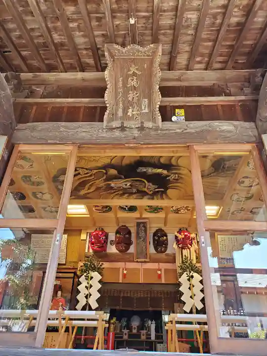 大鏑神社の本殿・本堂