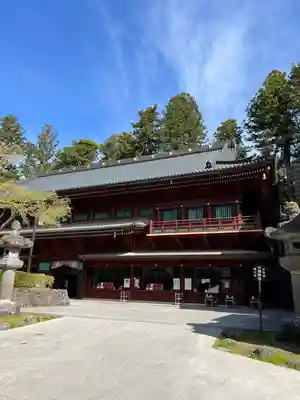 日光山輪王寺三仏堂の周辺