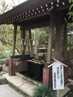 島穴神社の手水舎