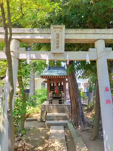 鳩ヶ谷氷川神社の鳥居