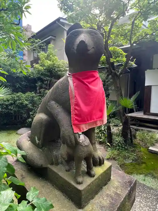 於岩稲荷田宮神社(東京都)