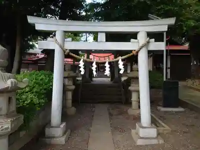 弦巻神社の鳥居