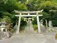 饗庭神社の鳥居