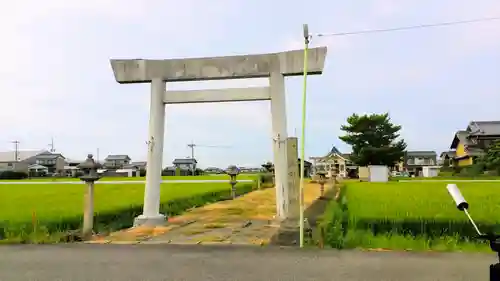 熱田社（新屋敷熱田社）の鳥居