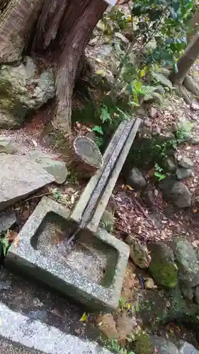 大田神社（賀茂別雷神社境外摂社）の手水舎