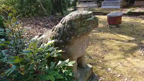 頼政神社の狛犬