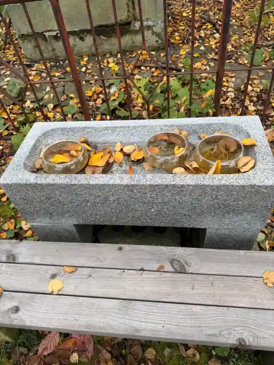 当別神社の手水舎
