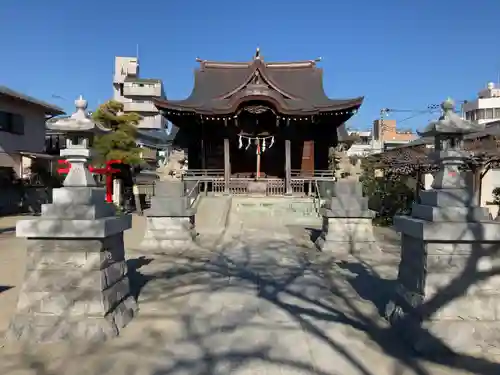安方神社の本殿・本堂