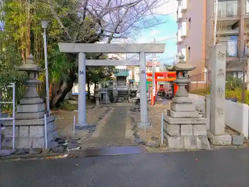 柳島神社の鳥居