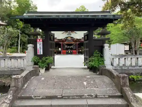 玉村八幡宮の山門