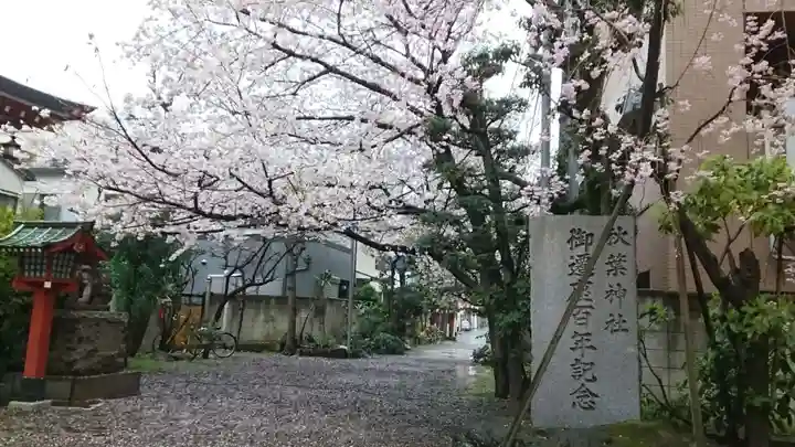 秋葉神社の自然