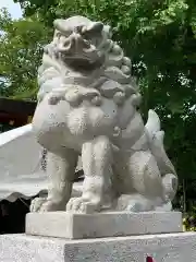 新田神社の狛犬