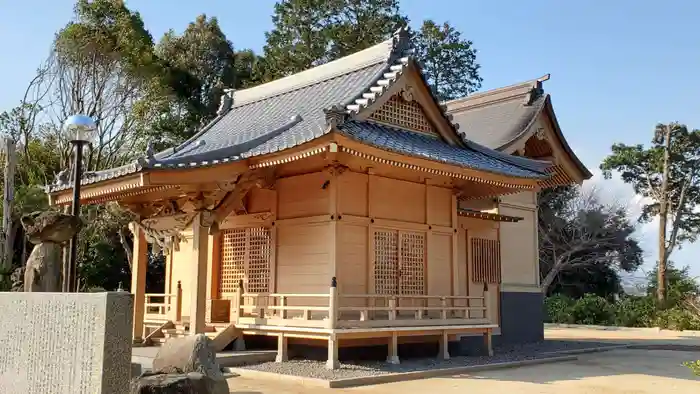 姫古曽神社の本殿