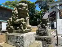 佐波波地祇神社の狛犬